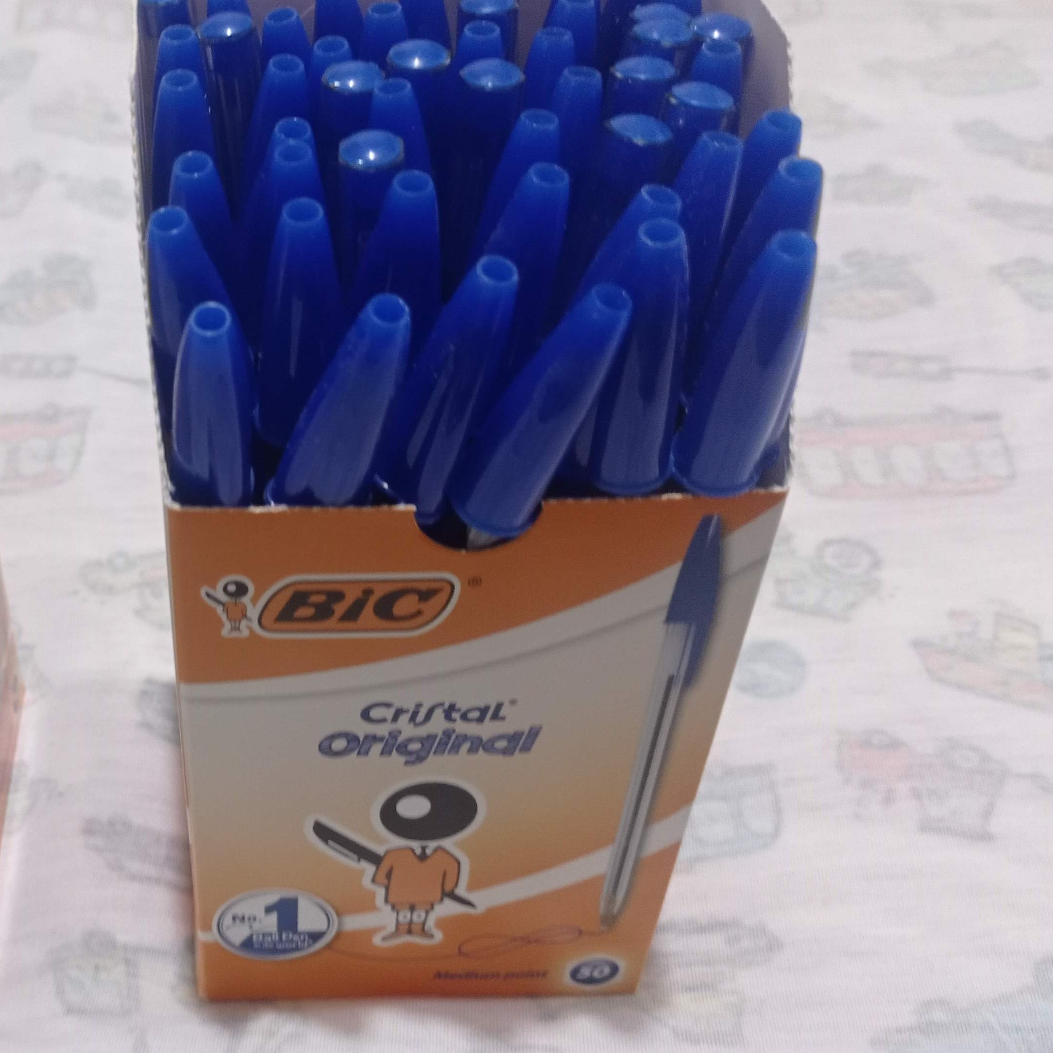 خودکار کلاسیک بیک نوک 1 میلیمتر رنگ آبی