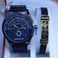ست ساعت و دستبند اسپورت مونت بلنک