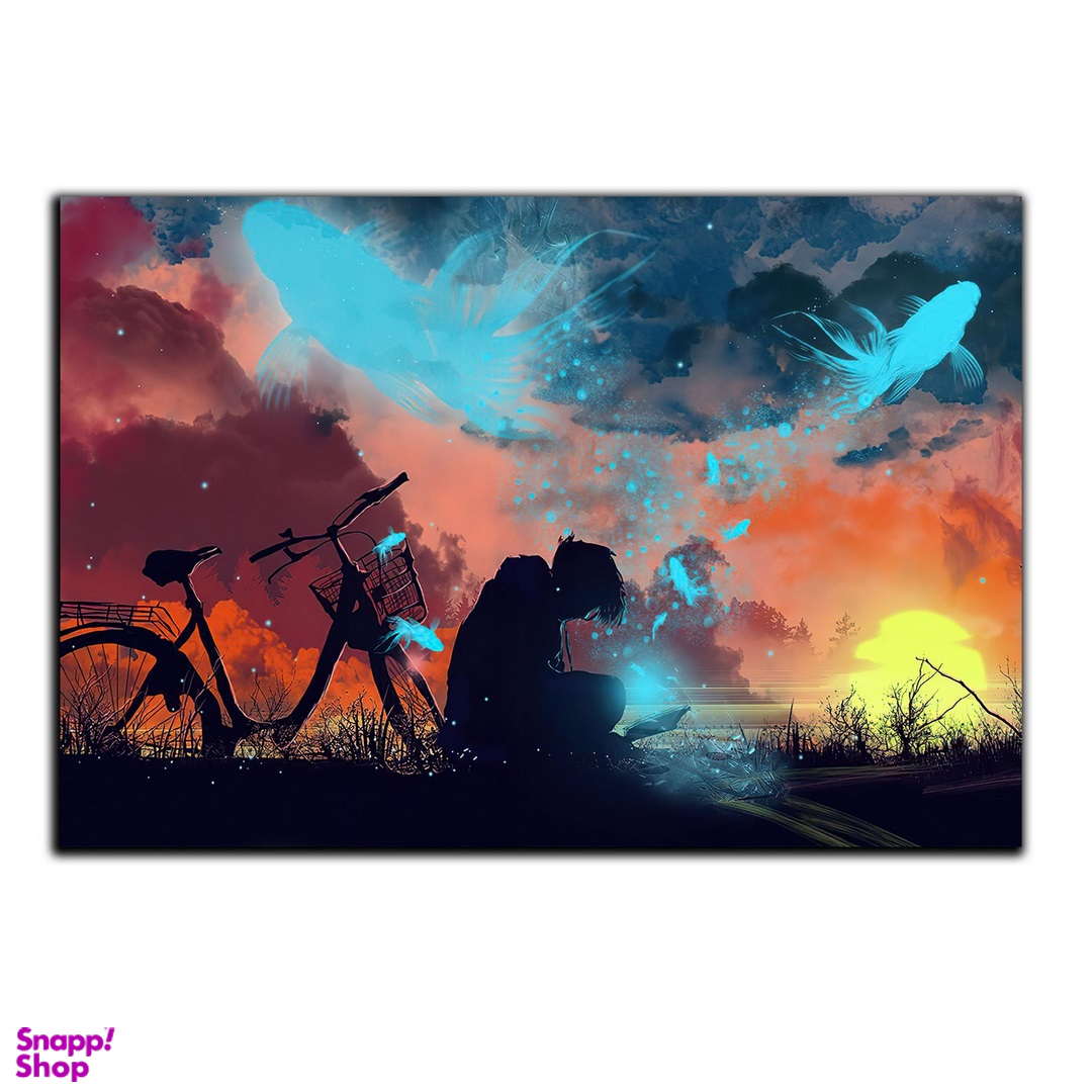 تابلو شاسی بکلیت طرح انیمه و تنهایی مدل SH-S5625