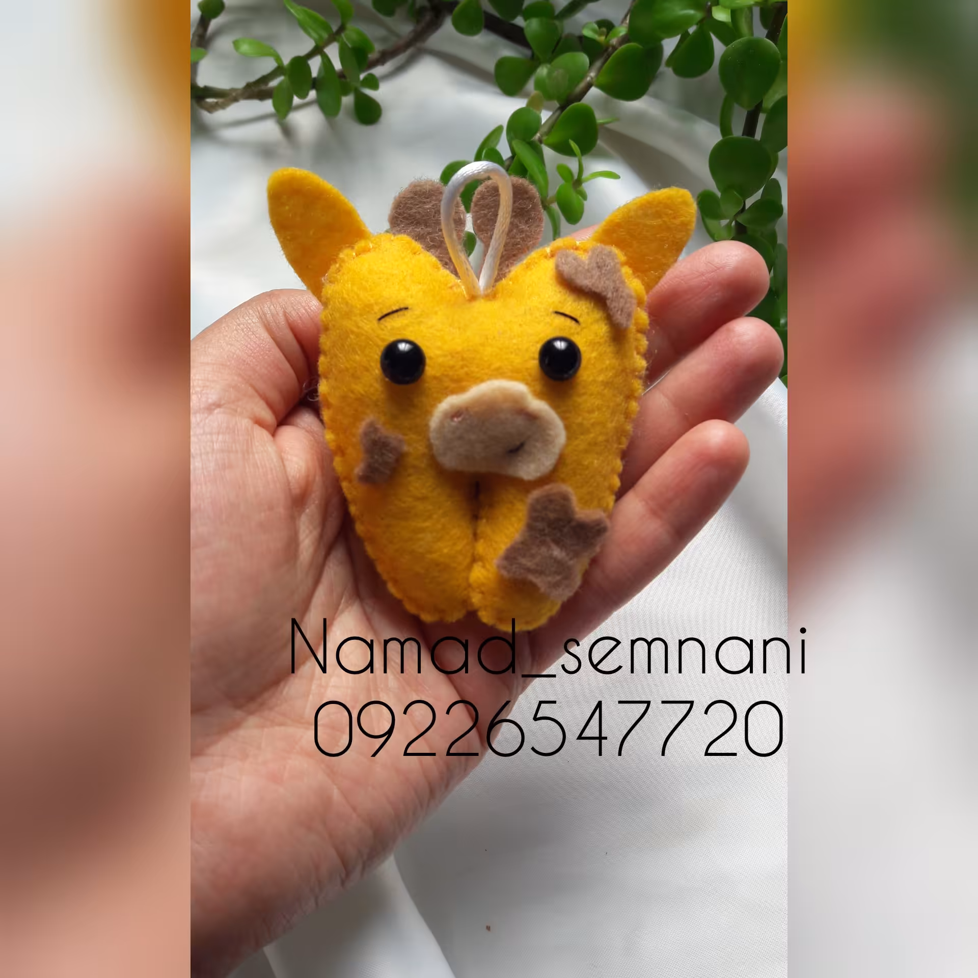 گیفت دندونی هدیه دندانپزشکی طرح زرافه