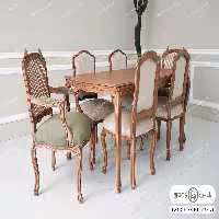 میز ناهارخوری و غذاخوری کلاسیک جدید موناکو کد 3