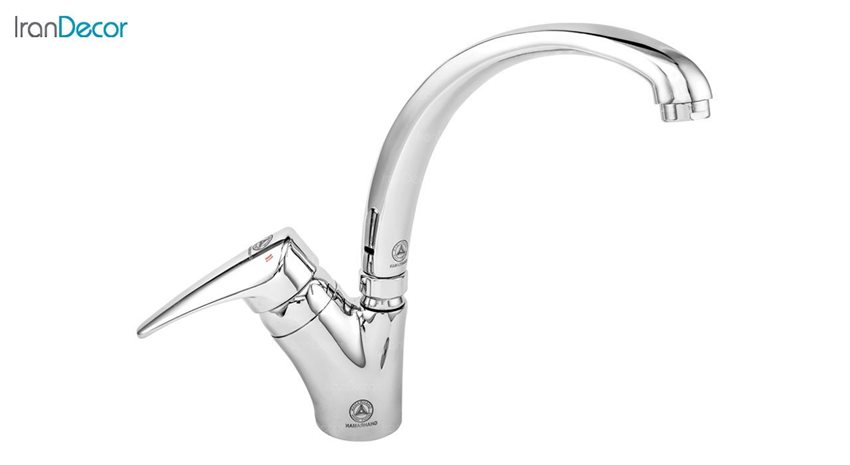 شیر ظرفشویی اهرمی قهرمان مدل ایتالیایی کد 995-5/4-208