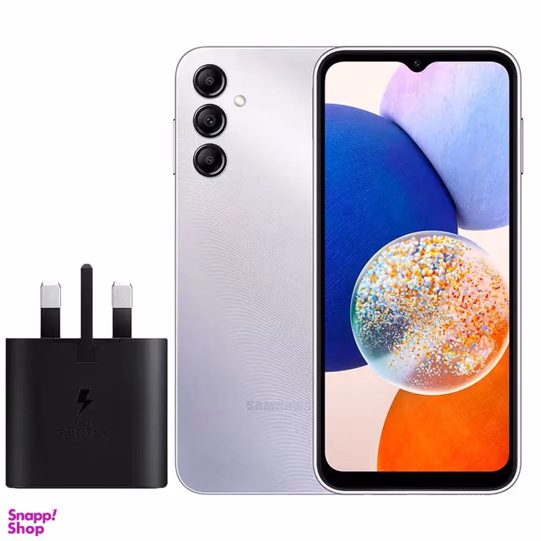 گوشی موبایل سامسونگ مدل گلکسی A14 دو سیم کارت ظرفیت 64 گیگابایت رم ۴ گیگابایت ویتنام با شارژر