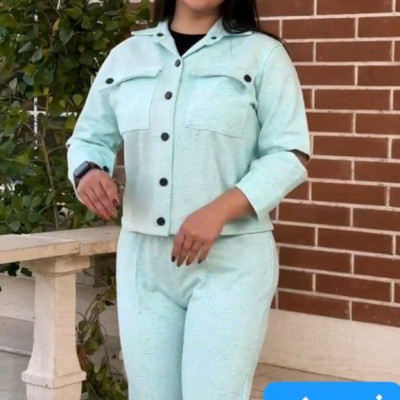 ست بلوز و شلوار دو جیب گلکسی خارجی