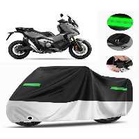 چادر موتورسیکلت خاکستری HONDA X ADV 350 کیسه عقب سازگار با ممتاز موتور سیکلت قفل سیاه گری MotoEn