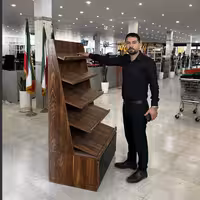 خرید و قیمت استند چوبی - قفسه‌بندی وکیلی