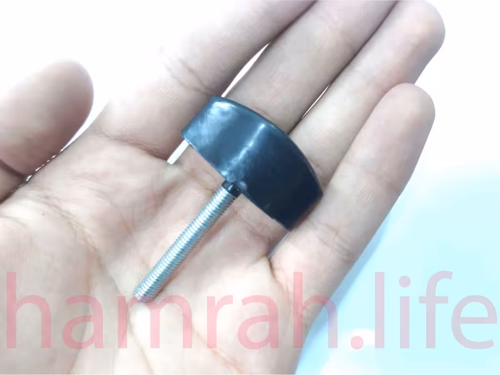 خروسکی دو پر 5 ارتفاع رزوه 35 mm