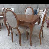 میز ناهارخوری مدل قاب آینه ای