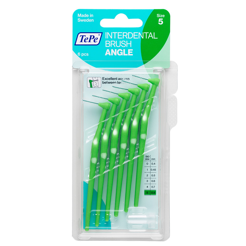 مسواک بین دندانی تهپه مدل Angle سایز 5 بسته 6 عددی