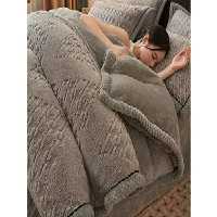 لحاف لاکچری دو رو مخمل