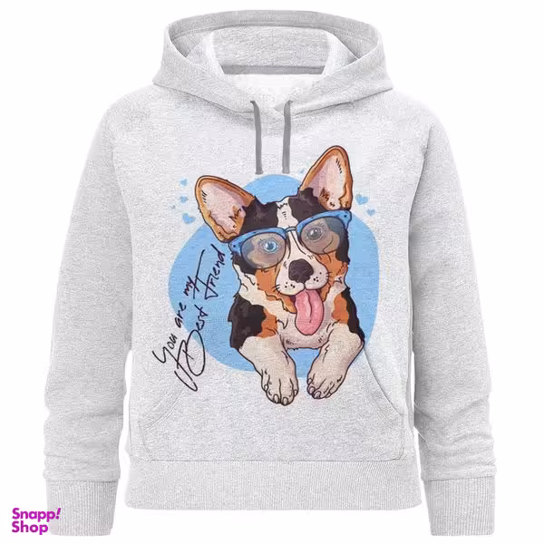 هودی پسرانه طرح سگ کد F93