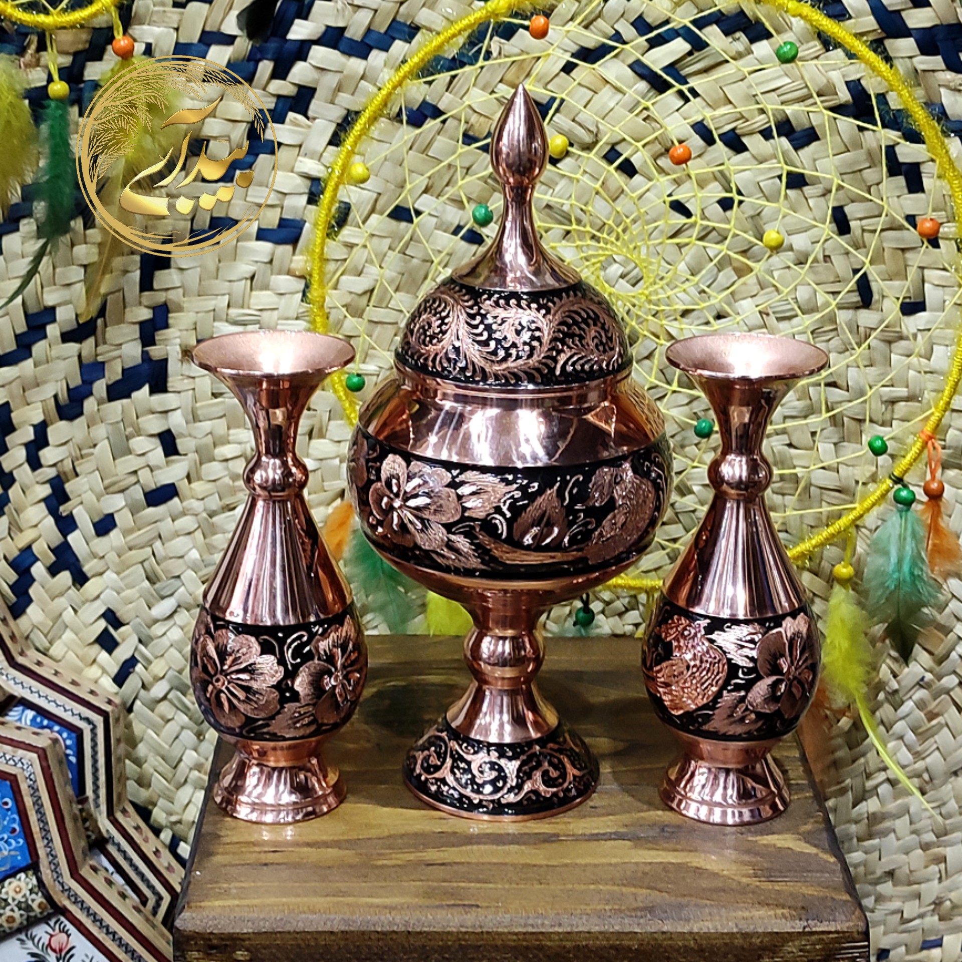 ست اعلی الماس تراش شکلات خوری 24 و دو گلدان 16 قیمت دست اول تولیدی 