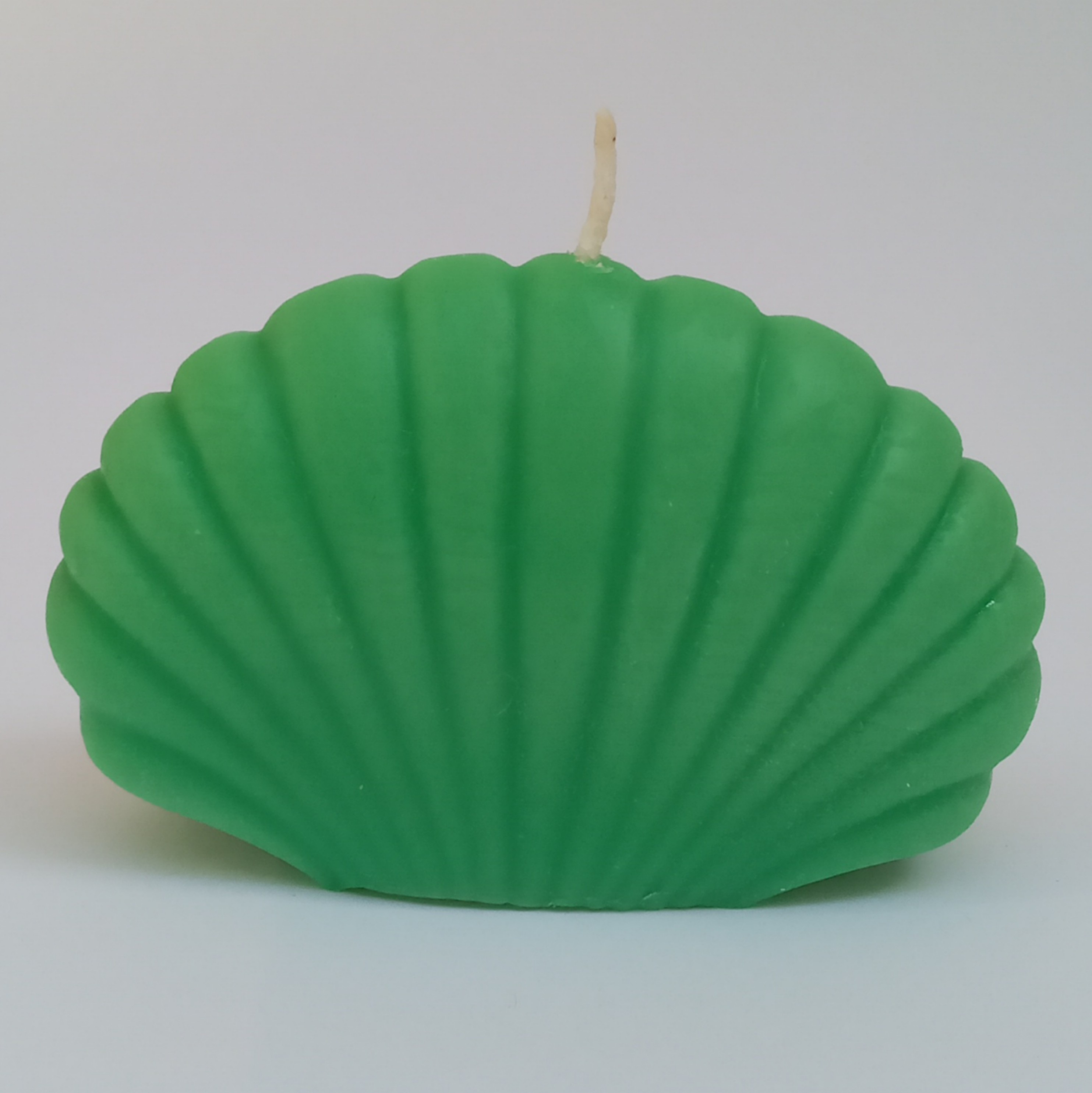 شمع عید غدیر مدل صدف معطر رنگ سبز 