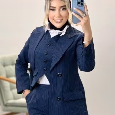 کت شلوار جلیقه(ارسال رایگاان.قبل از خرید حتما موجودی بگیرید)