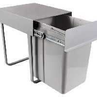 سطل زباله ریلی تک مخزن 24 لیتری(پس کرایه)
