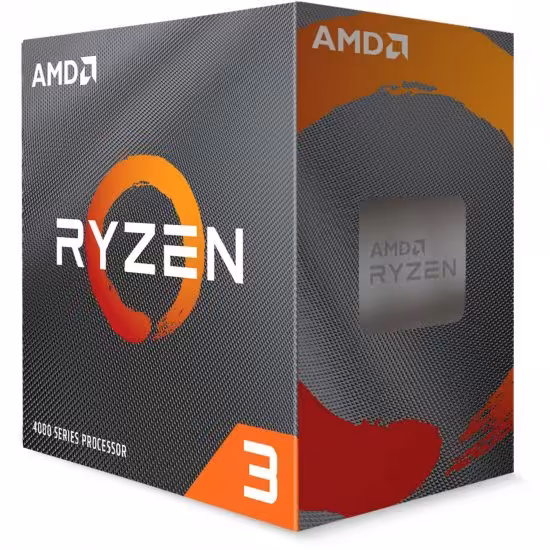 پردازنده CPU ای ام دی باکس مدل Ryzen™ 3 4100 فرکانس 3.8 گیگاهرتز