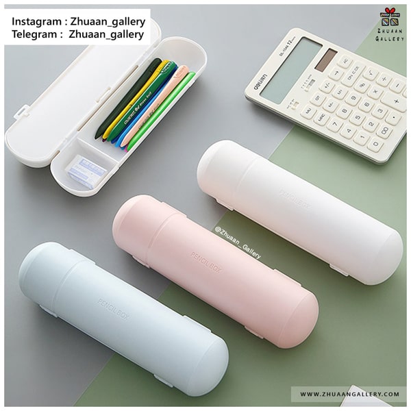 جامدادی PASTEL PENCIL BOX استوانه پاستلی