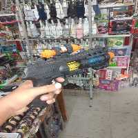 اسباب بازی تفنگ موزیکال ویبره ای چراغدار خارجی