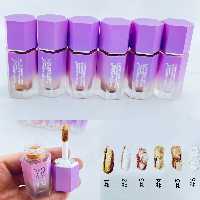 پک 6عددی هایلایتر مایع مارکت مکیاچ مواد غلیظ شاین عالی پیگمنت و ماندگاری بالا کرومی