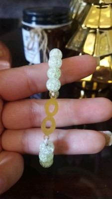 دستبندسنگ کریستال شیشه ای