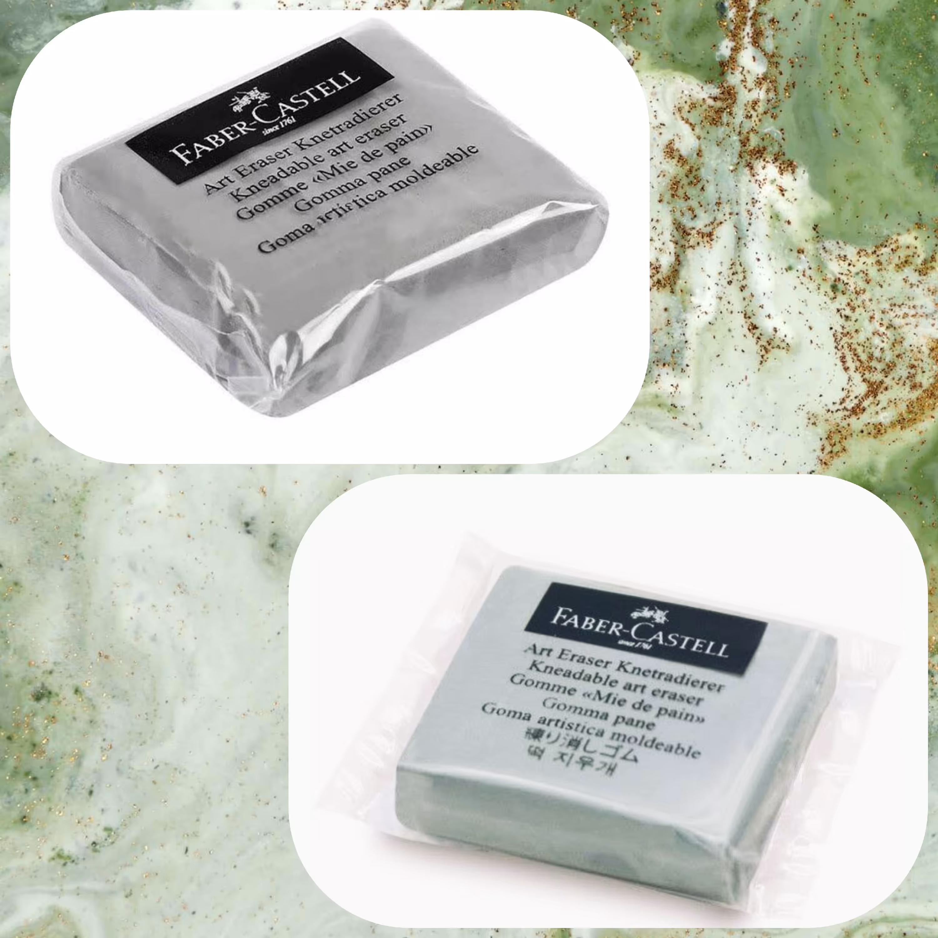 پاکن خمیری فابر کاستل  مدل Art رنگ خاکستری