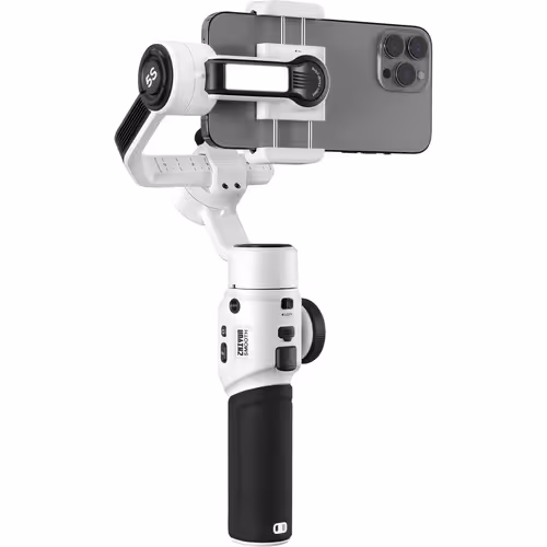 گیمبال موبایل ژیون تک اسموت Zhiyun Smooth 5S Smartphone Stabilizer (White)