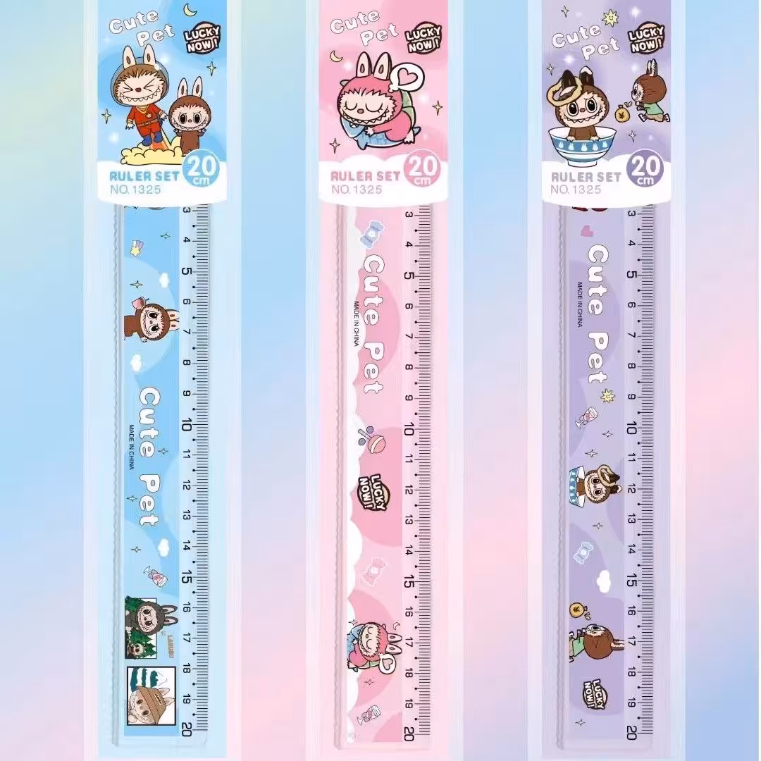 خط کش 20 سانتی Labubu