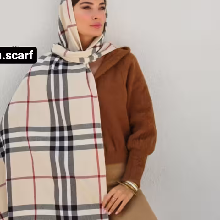 شال موهر وارداتی بسیار گرم و لطیف موهر مناسب زمستان و بهار طرح بری بری در چهار رنگ زیبا