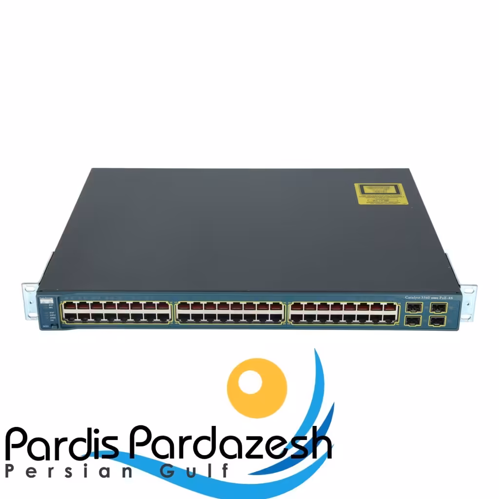 سوئیچ سیسکو مدل WS-C3560-48PS-Sسوئیچ سیسکو مدل WS-C3560-48PS-S
