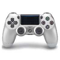 دسته بازی بی سیم Dualshock High Copy نقره ای مناسب برای PS4