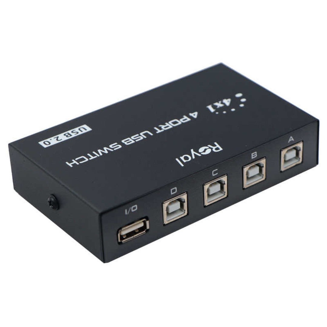 سوئیچ 4 به 1 USB پرینتر مدل 1A4B


