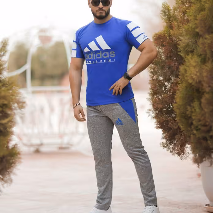 ست تیشرت و شلوار مردانه سایز لارج