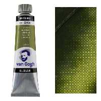 رنگ روغن ون گوگ PERMANENT OLIVE GREEN حجم 40 میل کد 620 سری 2