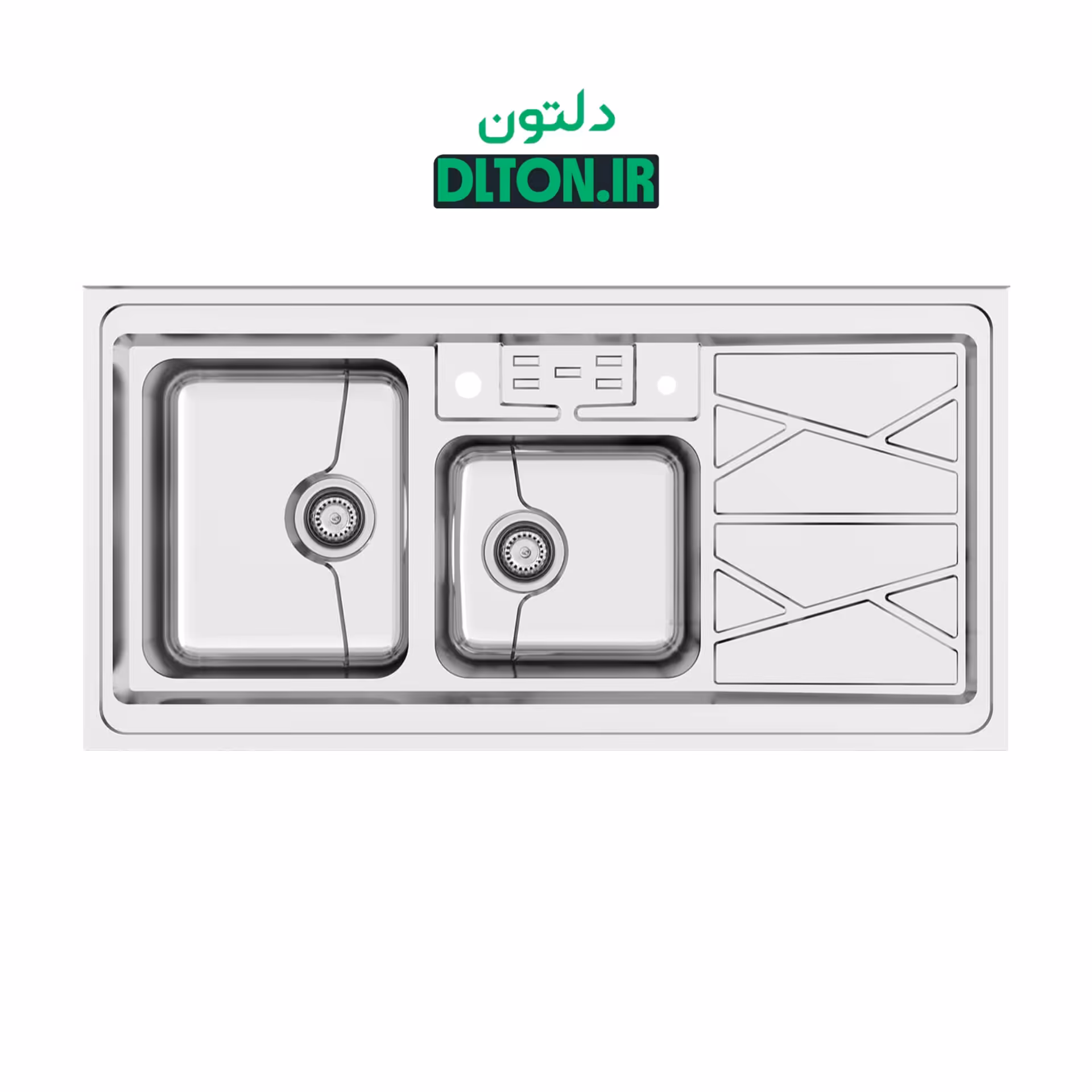 سینک روکار میکس پلاس مدل 9041P45