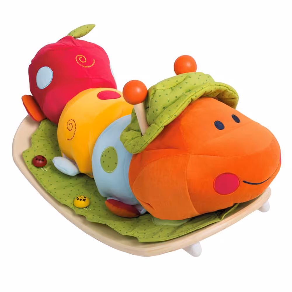 راکر چوبی کرم ابریشم مدل roba 6914