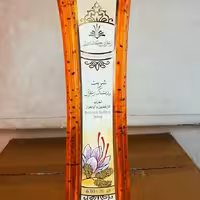 سیروپ شربت زعفران و بیدمشک کشاورز،خالص و طبیعی