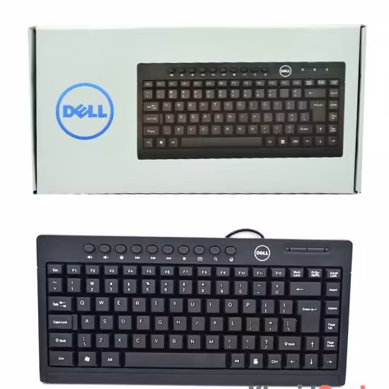 مینی کیبورد سیم دار دل (DELL) مدل KB616

