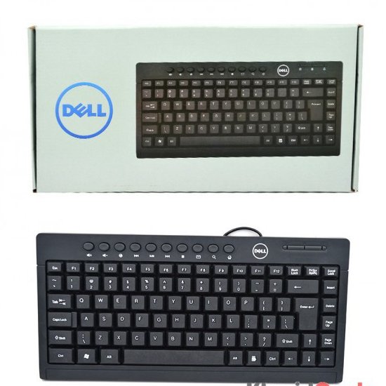 مینی کیبورد سیم دار دل (DELL) مدل KB616