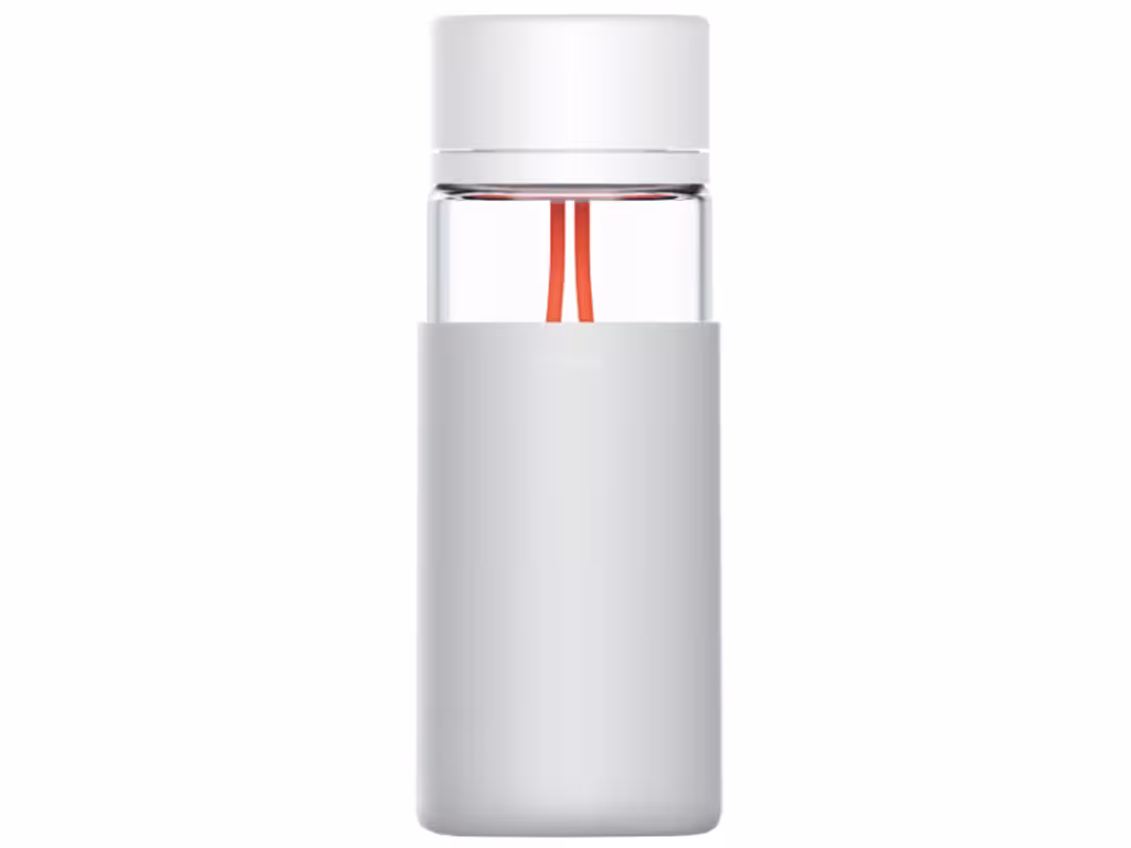 بطری آب و دم نوش قابل حمل 400 میلی‌لیتر شیائومی Xiaomi SJ090101 Glass Water Bottle 400ml