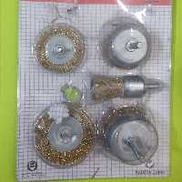 فرچه سیمی 5عددی دریلی محصول فروشگاه وهاب زاده