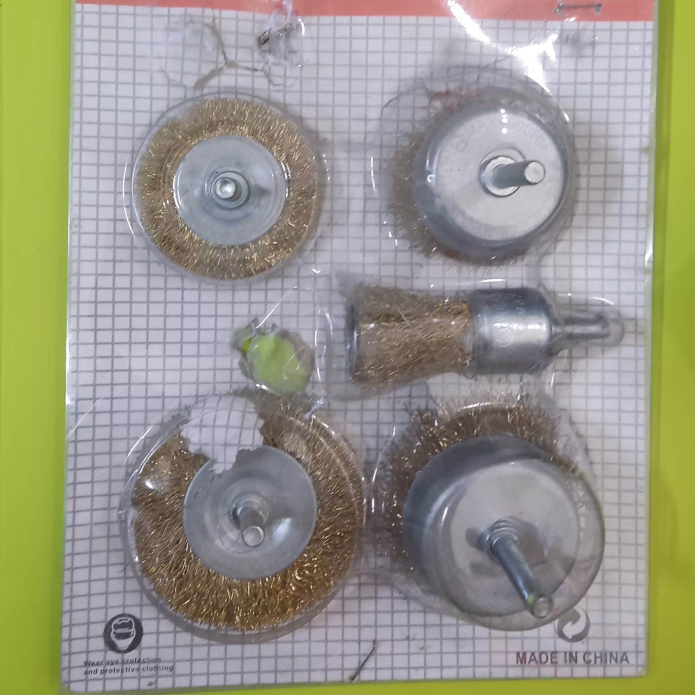 فرچه سیمی 5عددی دریلی محصول فروشگاه وهاب زاده