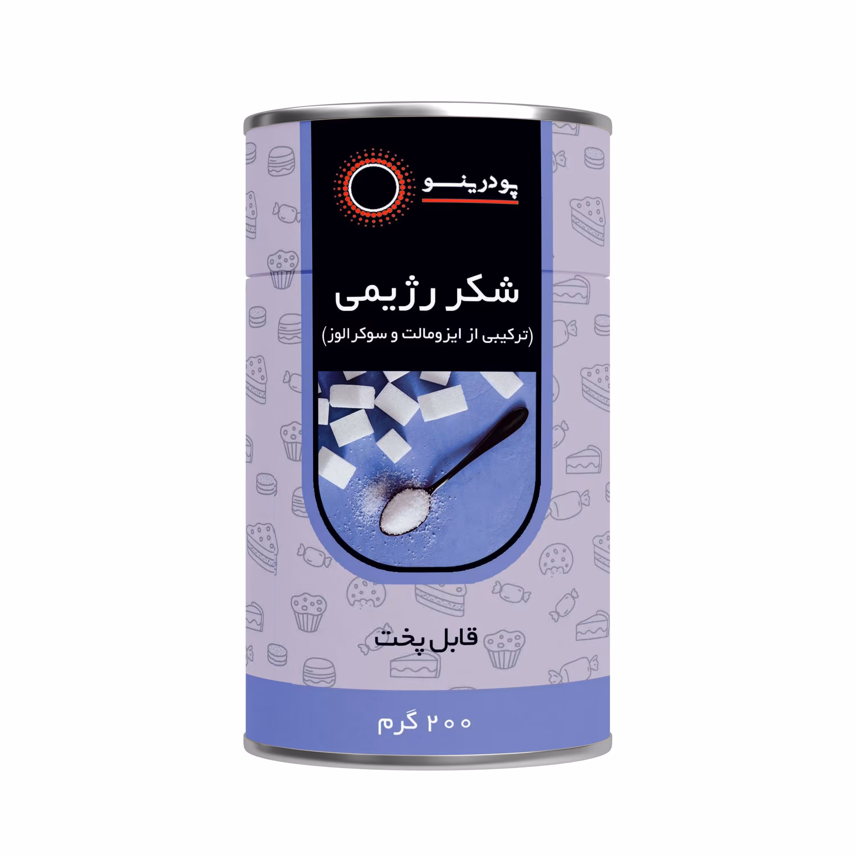 شکر رژیمی ( ترکیبی از ایزومالت و سوکرالوز ) پودرینو