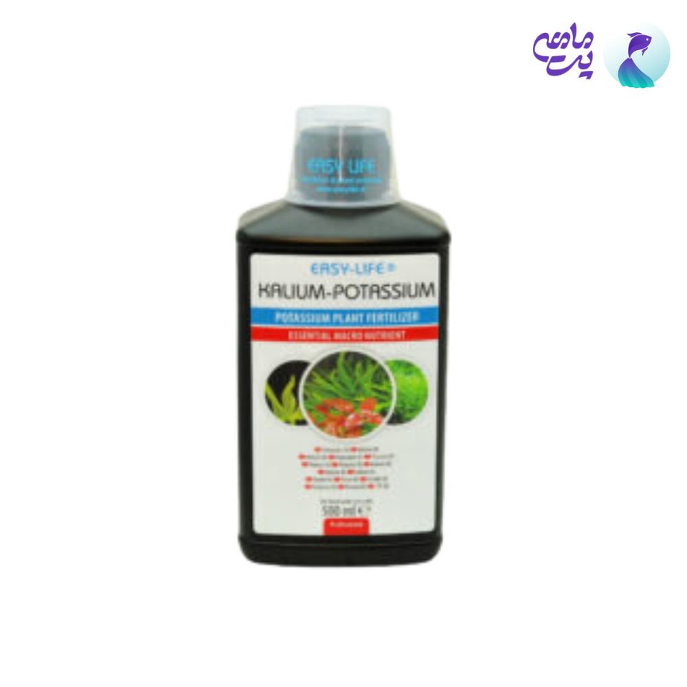 محلول پتاسیم گیاهان آبزی ایزی لایف kalium potassium (500 میل )