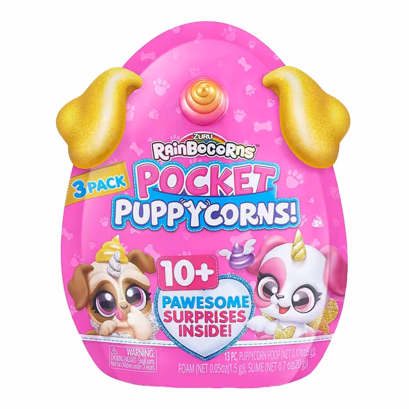 اسباب بازی شانسی زورو مدل Rainbocorns Puppycorns