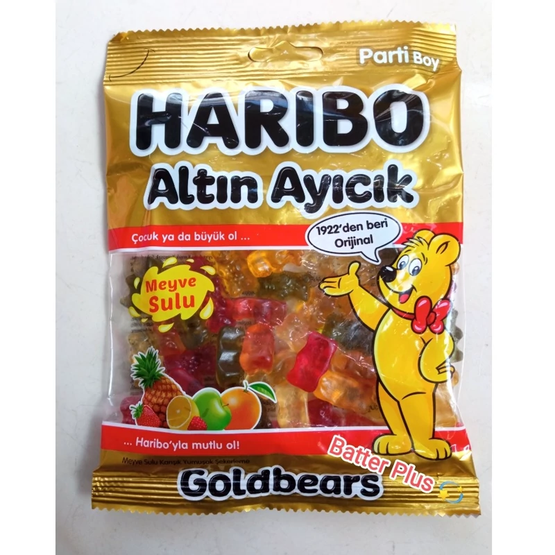 پاستیل هاریبو Haribo طرح خرسی  بسته ی 160 گرمی ترکیه | amazonchi