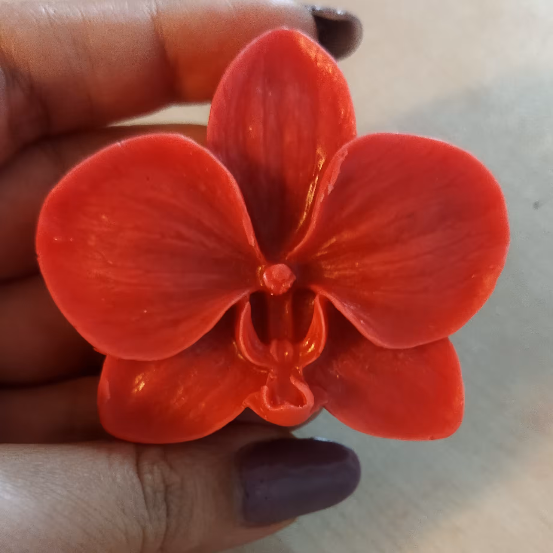 (پک دوتایی)صابون تزیینی گل ارکیده