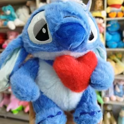 عروسک پولیشی استیچ قلبی