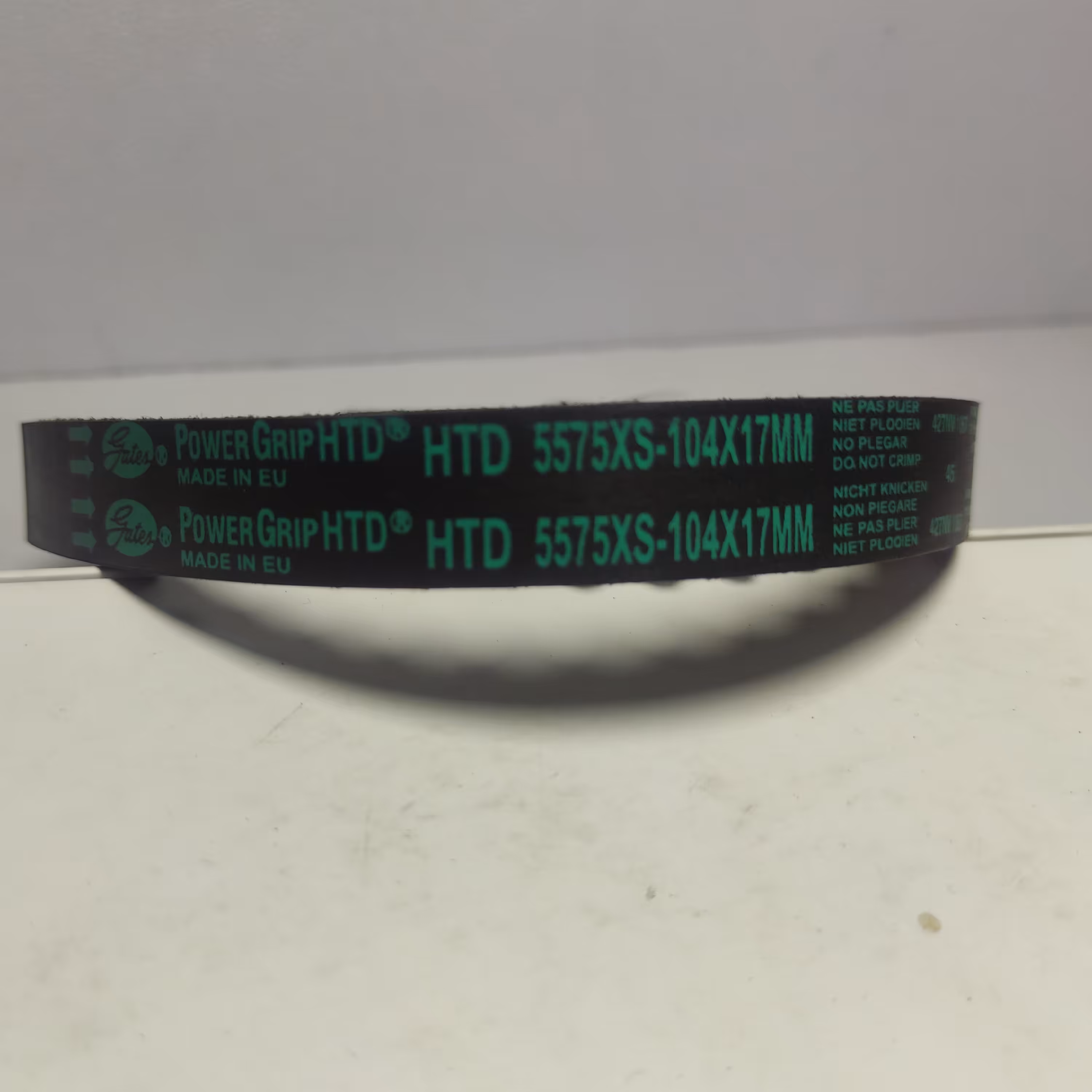 تسمه تایم 206تیپ2برند پاور گریپ خط سبز اورجینال دارای گارانتی 70هزار کیلومتر  و پرداخت خسارت تا سقف 5ملیوت تومان