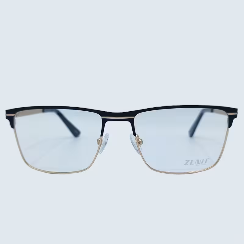 عینک طبی مردانه فلزی 2023 مدل ZENIT خوش رنگ و سبک با تخفیف ویژه