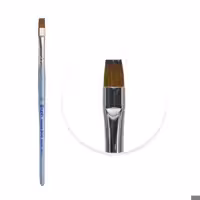 قلم گراف سر تخت GRAPH نمره 10 اصل قلم کاشت ناخون موی سمور اورجینال براش سرتخت Graph انواع لاکژل کاشت ناخن قلم اشکی موجود